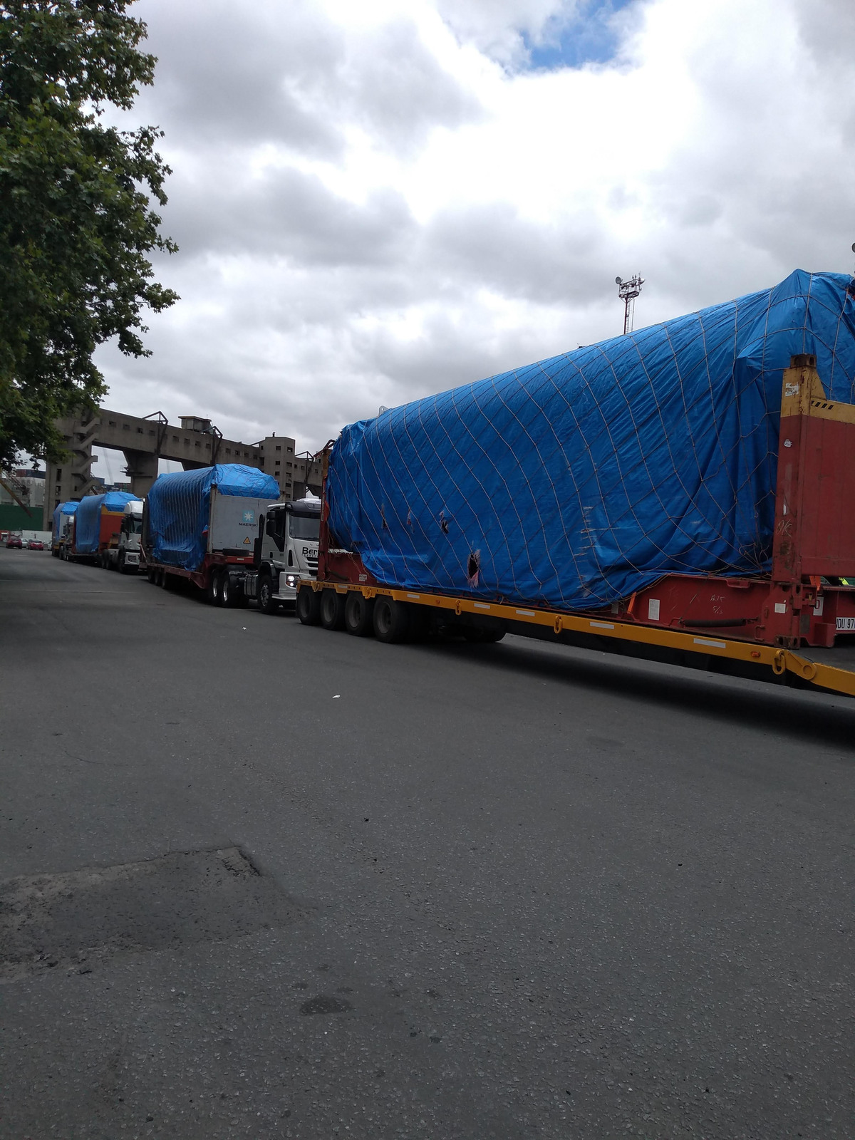 Transporte de carga de grandes dimensiones