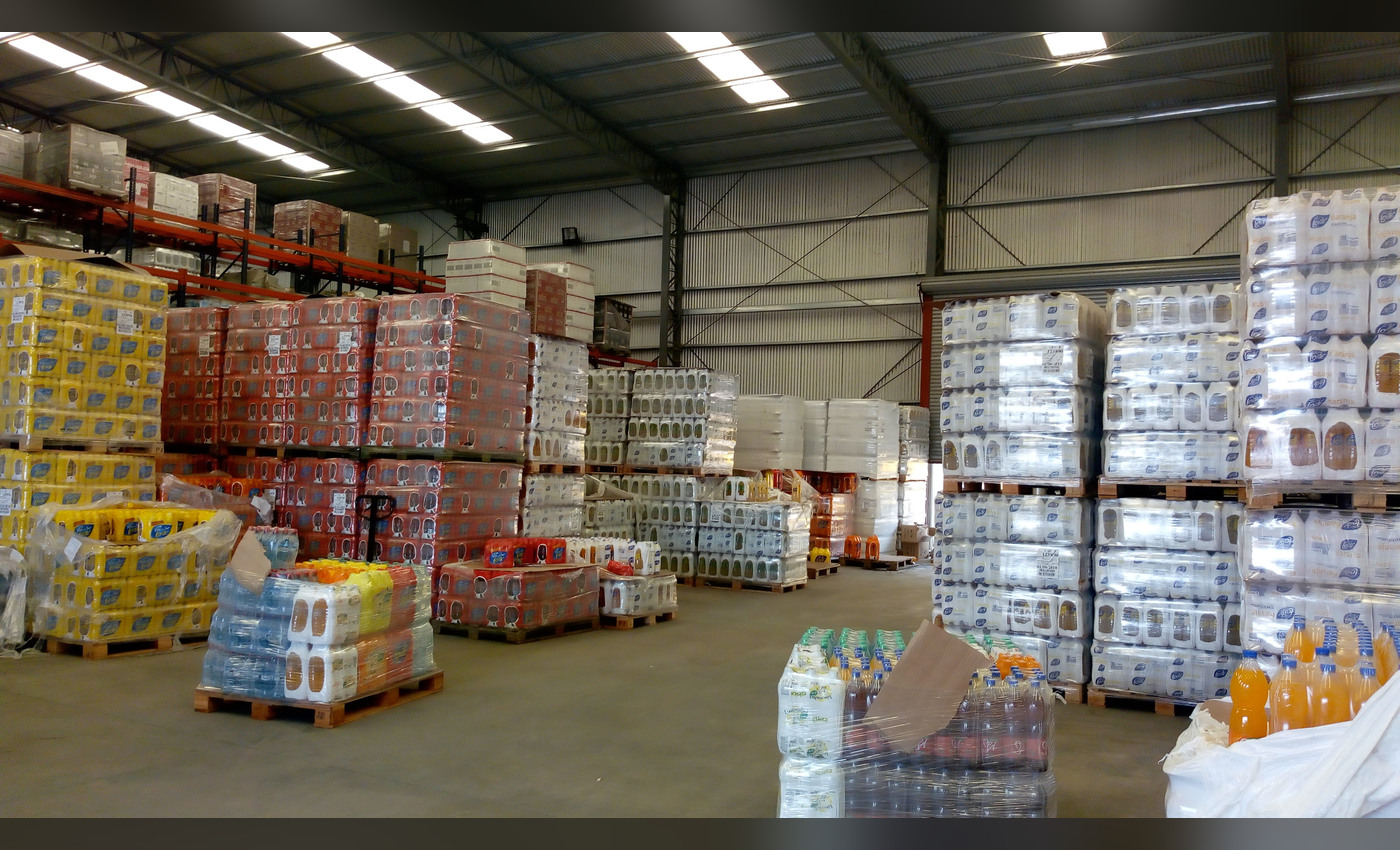 Bodega de almacenamiento de mercancías
